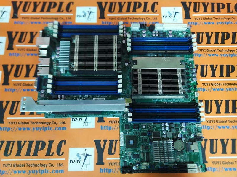 SUPERMICRO X9DRW iF REV 1 02 MOTHERBOARD 裕益科技自動化設備可程式編碼器PLC分散式控制系統DCS